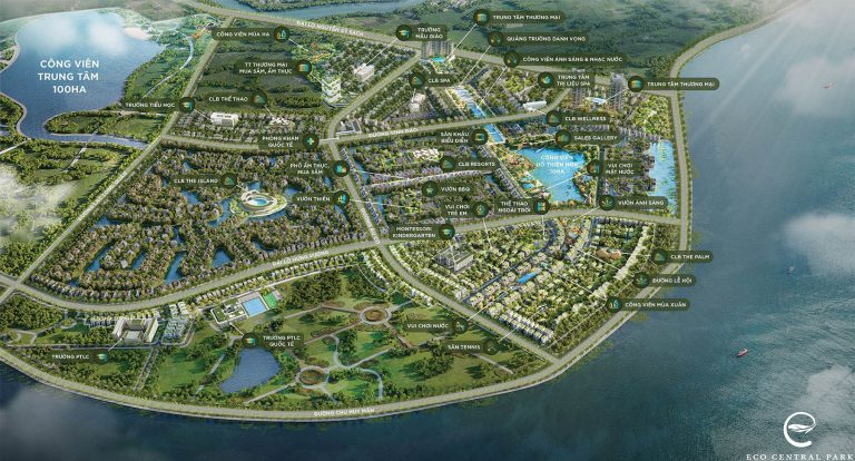 Dự án Eco Central Park Vinh – Biểu tượng khu đô thị sinh thái đẳng cấp tại Nghệ An