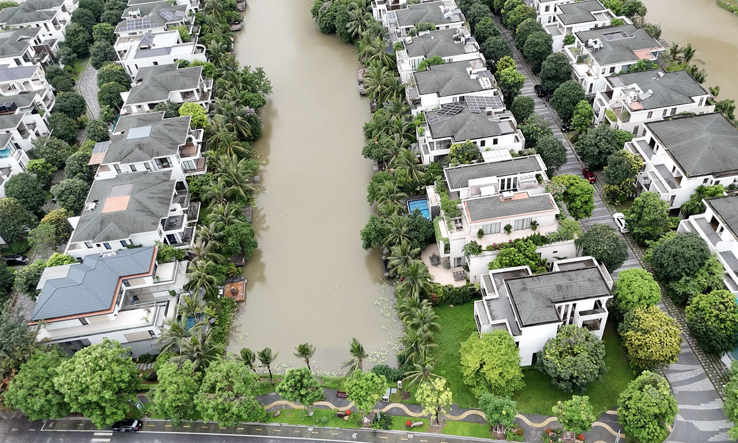 Bán biệt thự Đảo Ecopark, 270m2, xây thô hoàn thiện mặt ngoài – Vị trí đẹp, Giá Tốt Nhất thị trường