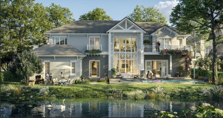 Bán Dinh Thự Biệt Thự Đảo Eco Retreat Long An, Căn góc siêu đẹp 636,8m2 – Tuyệt Tác Nghỉ Dưỡng Ven Sông